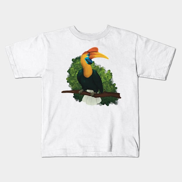 Hornbill Kids T-Shirt by Alex McGoran’s Store